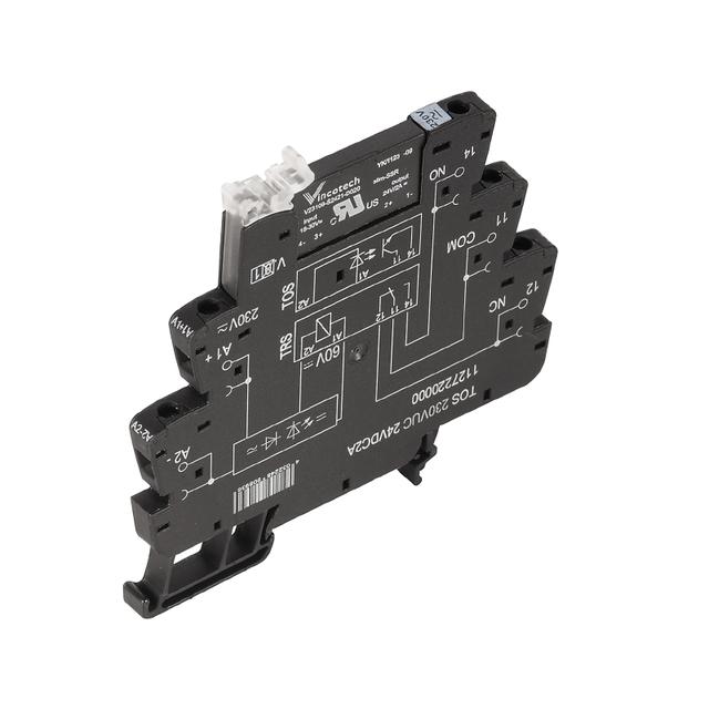 TOS 60VUC 24VDC2A Przekaźnik półprzewodnikowy, 60 V UC ±10 %, Prostownik , 1 zestyk zwierny (MOS-FET), 3...33 V DC, 2 A, złącze śrubowe /10szt./ 1127200000 WEIDMÜLLER