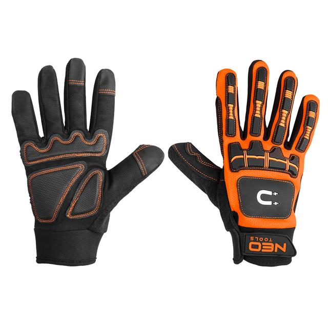 Rękawice robocze z magnesem, rozmiar 10"