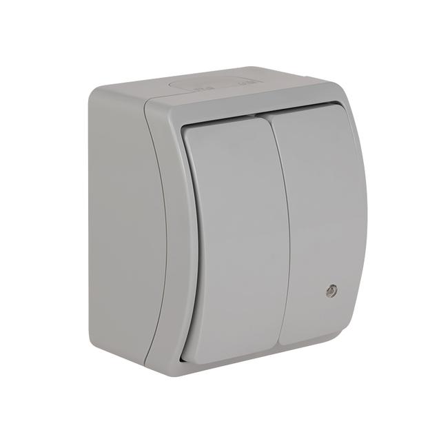 VW-2L Koala Łącznik świecznikowy podświetlany n/t IP44 popiel VW 152-53 61.318 OPATÓWEK