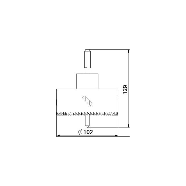 DBZ-LS, Otwornica dla Deskbox wysuwany