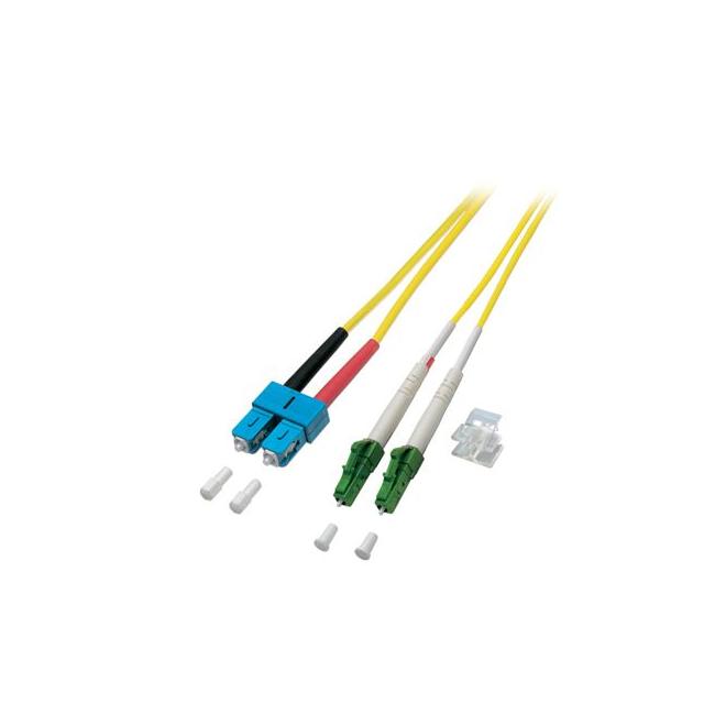 Patchcord SM, 9/125, SC/PC-LC/APC duplex dł. 7,5m