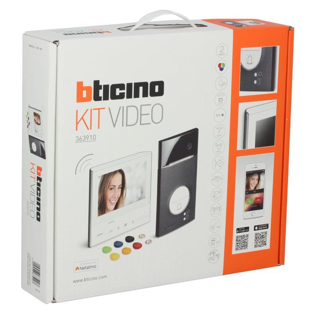 Zestaw 1-Rodzinny Z Wideodomofonem Classe 300 Smart Wi-Fi (Jasny) Z Panelem Linia 3000 W Kolorze Cza 363910 LEGRAND