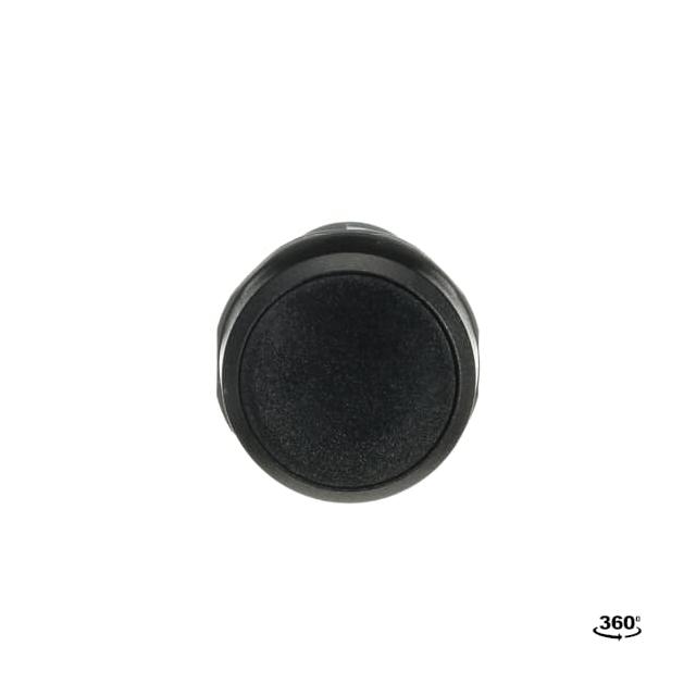 Przycisk monostabilny wklęsły 2NO czarny CP1-10B-20