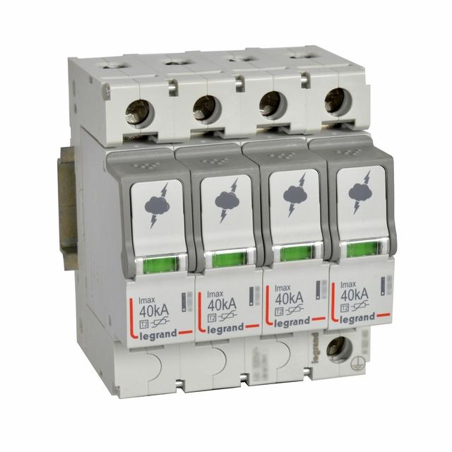 OGRANICZNIK PRZEPIĘĆ T2 40 KA 4P IT-440V, Legrand