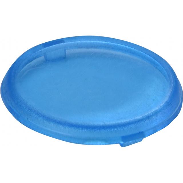 EAFI-B - Płytka przycisku podświetlanego płaska - Niebieska