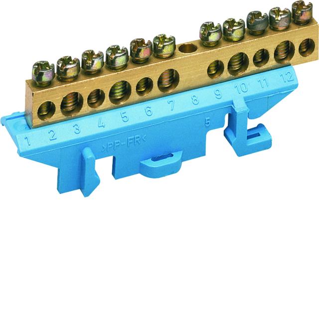Listwa przyłączeniowa z cokołem neutralna 5x16+6x10 mm2 KM11N HAGER