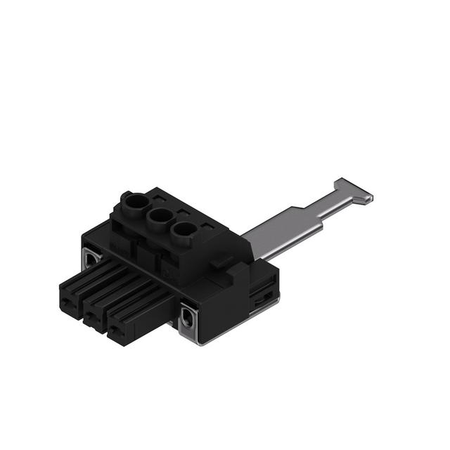 BVZ 7.62HP/03/180SH180C SN BK BX Złącze kablowe do płytek drukowanych /50szt./ WEIDMULLER