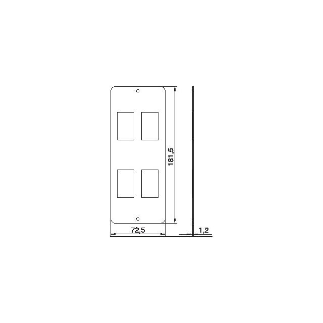 APMT5/1, PŁYTKA MONTAŻOWA