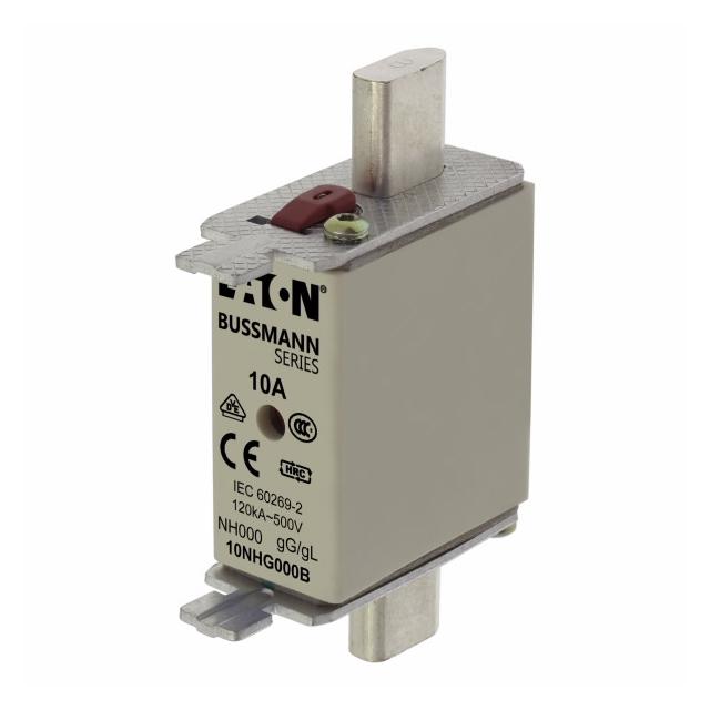 NH FUSE 10A 500V GG/GL SIZE 000 Wkładka NH000 10A 500V GL/GG podwójny wskaźnik 10NHG000B EATON