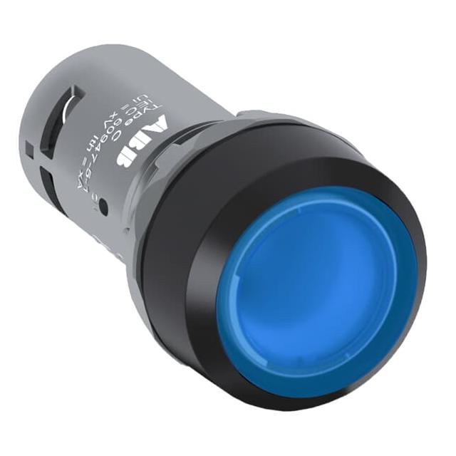 Przycisk monostabilny wklęsły niebieski CP1-13L-10