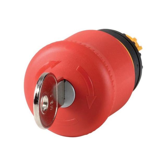 M22-PVS-MS* Przycisk bezpieczeństwa czerwony z kluczykiem bez podświetlenia 216880 EATON