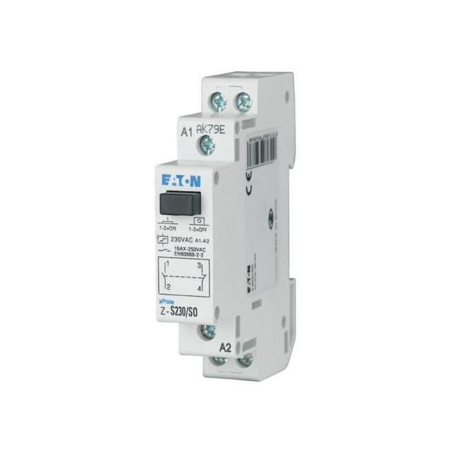 Z-S230/SO Przekaźniki impulsowy bistabilny bez funkcji sygnalizacji diodą LED 16A 230V 1Z 1R 265283
