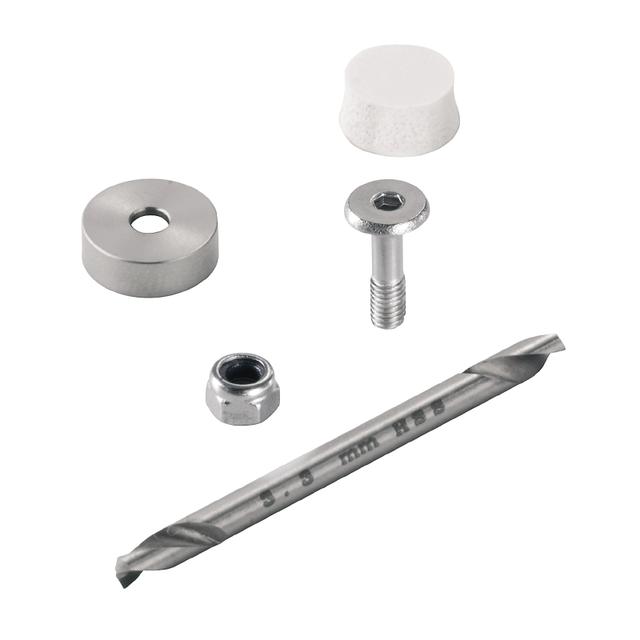 SD FIXING SET Zestaw mocowań (obudowa), Klippon TB (Terminal Box), stal nierdzewna, nieobrobiony, srebrny /1szt./ 1285200000 WEIDMÜLLER