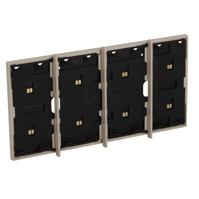 LIVING NOW 'MY HOME' - RAMKA STYKOWA - 3+1 MODUŁ - PIASKOWY BEŻ, Bticino