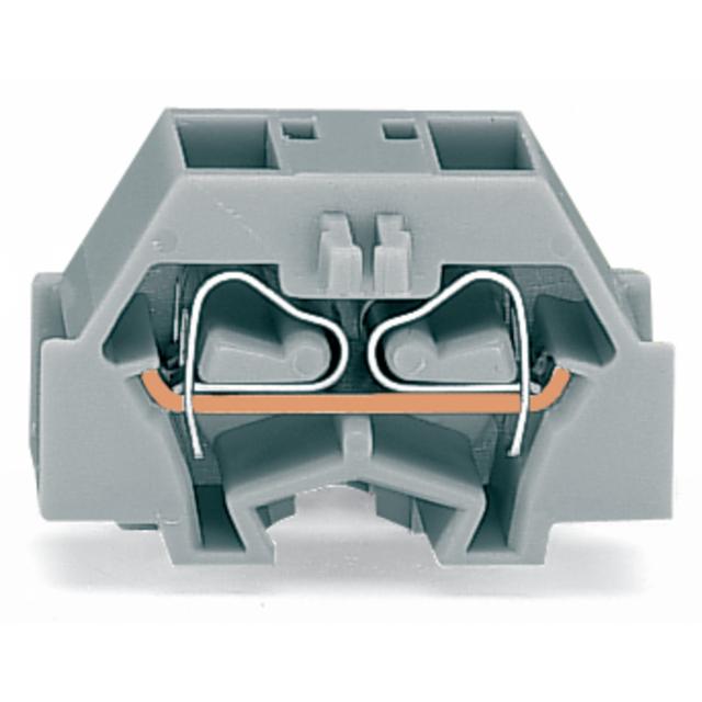 Złączka 4‑przewodowa 1,5mm2 szara ze stopką montażową 260‑341 /50szt./ WAGO