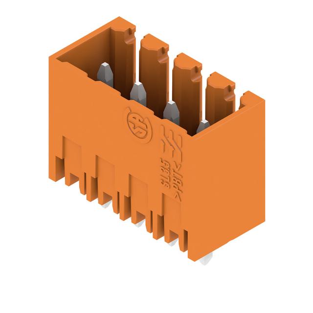 SL 3.50/04/180G 3.2SN OR BX Wtyki PCB (złącza płyty), 3.50 mm, Liczba biegunów: 4, kąt odejścia: 180° /100szt./ 1604490000 WEIDMÜLLER
