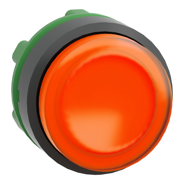 Harmony XB5 Przycisk wystający pomarańczowy LED plastikowy typowa bez oznaczenia ZB5AW153 Schneider