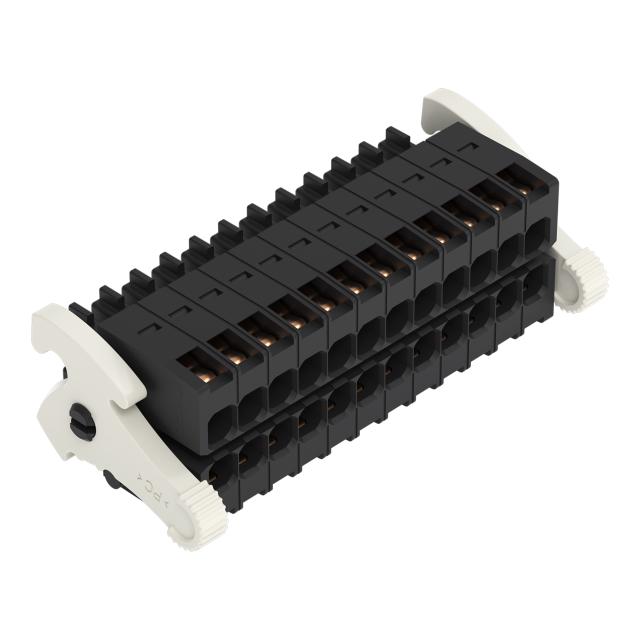 Gniazdo MCS‑MINI Classic 16‑biegunowe czarne raster 3,5mm 713‑1112/037‑000 /20szt./ WAGO