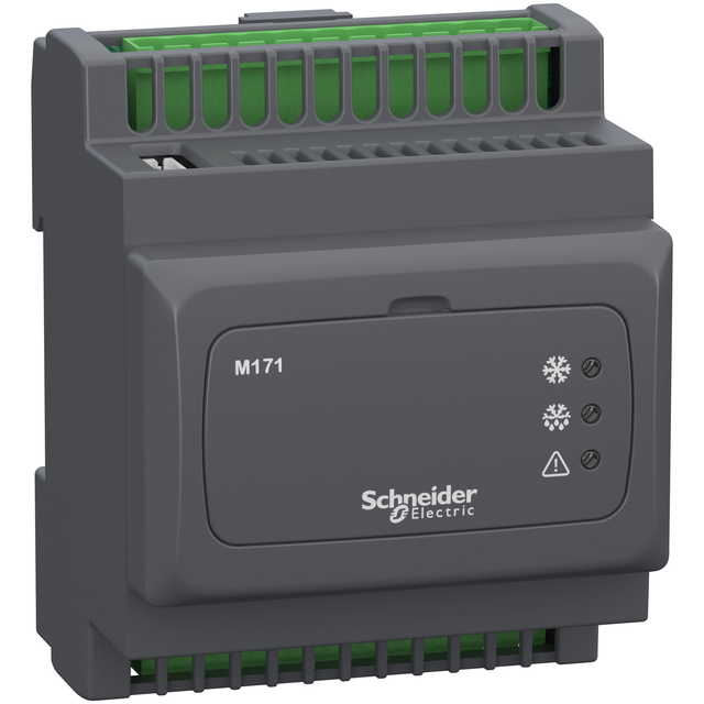 Sterownik PLC HVAC M171 Kontroler zaworu Modbus RS485 2xDI 4xAI 2xDO TM171VEVM4 SCHNEIDER