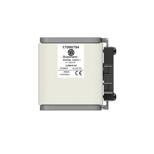FUSE 2200A 1250V 23BKN/80 AR Wkładka szybka 2200A AC 1250V 2xsize 3 74x52x167 mm aR IE 170M6827 EATO