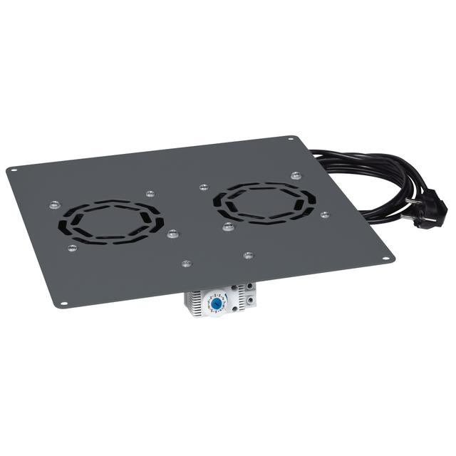 PŁYTA Z 2 WENTYLATORAMI + TERMOSTAT, Legrand