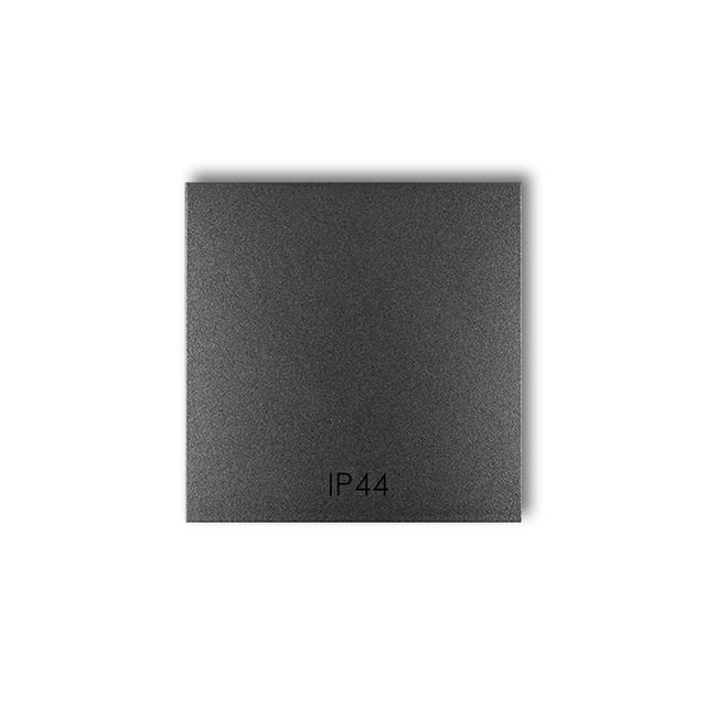 MINI Klawisz pojedynczy do łączników IP44 grafitowy