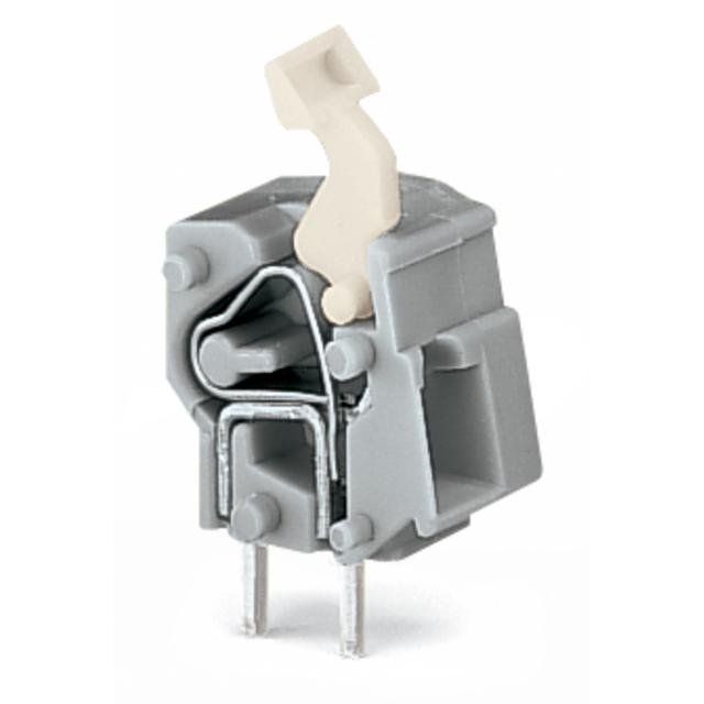 złączka do płytek drukowanych szara raster 7,5/7,62 mm