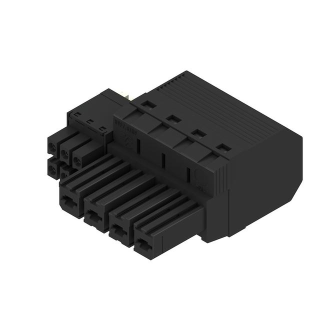 BVF 7.62HP/04/180 BCF/06R SN BK BX Złącze kablowe do płytek drukowanych /35szt./ WEIDMULLER