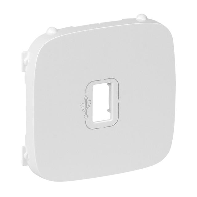 Valena Allure Plakietka Biała Gniazda Usb Z Przewodem 754755 LEGRAND