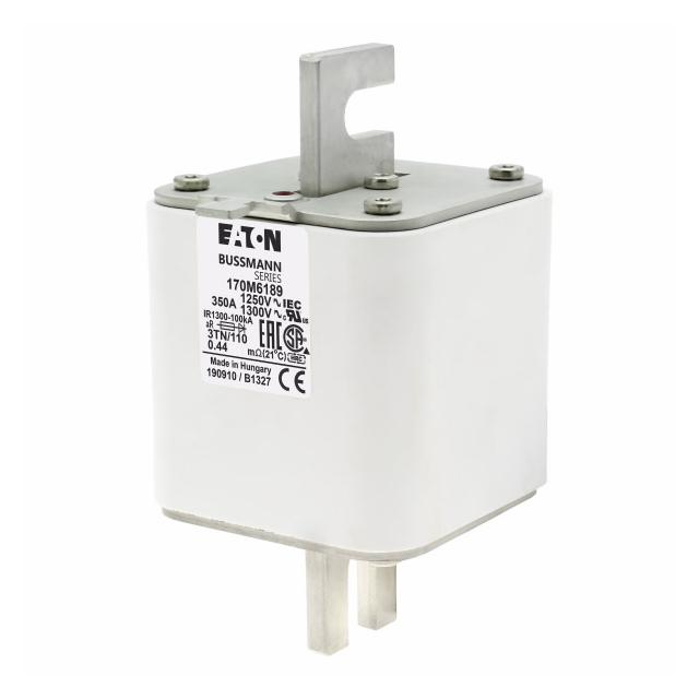 350A 1250V 3TN/110 aR INDICATOR FUSE Wkładka szybka 350A AC 1250V rozmiar 3 76x90x139 mm aR, 170M618