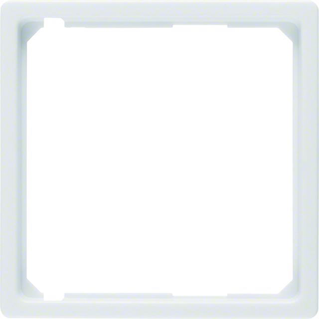 BERKER Q.x Pierścień oddzielający do płytki czołowej biały aksamit 11096089 HAGER