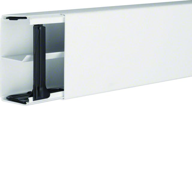 tehalit.LF Kanał elektroinstalacyjny PVC 60x110mm z przegrodą, biały LF6011109016 HAGER