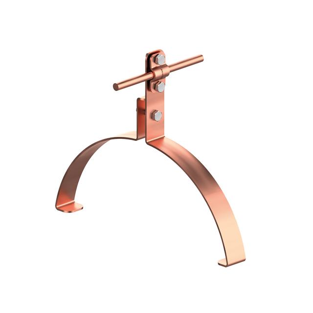 Uchwyt gąsiorowy 210mm Z-śruba H=10 cm /CU/