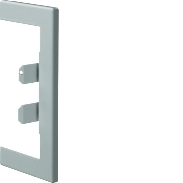 tehalit.BR65/BRS Maskownica przebicia 65x130, jasnoszara BR65130W7035 HAGER
