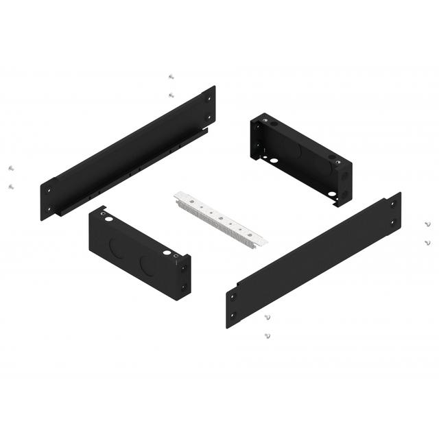 Cokół o wys. 100mm RAL9005  PH1 D4-W3