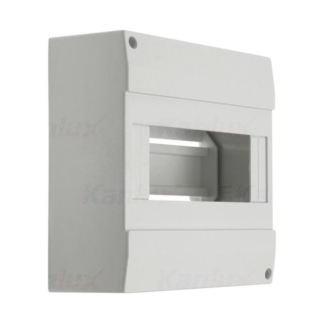 03852; DB108W 1X8P/SM Rozdzielnica natynkowa z listwami DIN