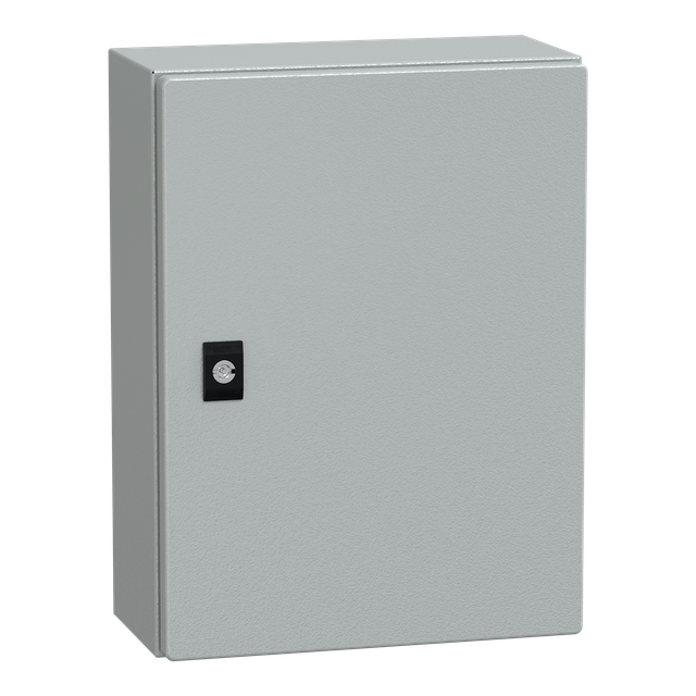 Spacial Obudowa CRN z płytą montażową 400x 300x 150mm IP66 IK10 RAL7035