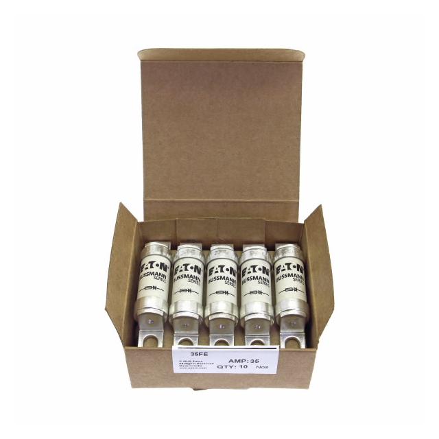 35A 690V IEC AC BS88 HIGH SPEED FUSE Wkładka szybka 35A AC 690V DC 500V BS88 19x77 mm aR, 35FE EATON