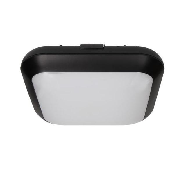 Plafon MONSUN LED 60 SMD2835 czarny IP66 klosz poliwęglan mleczny OR-PL-342BLPM4 ORNO