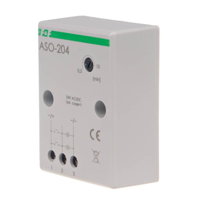 Automat schodowy z zaciskami śrubowymi 24V ASO-204 F&F