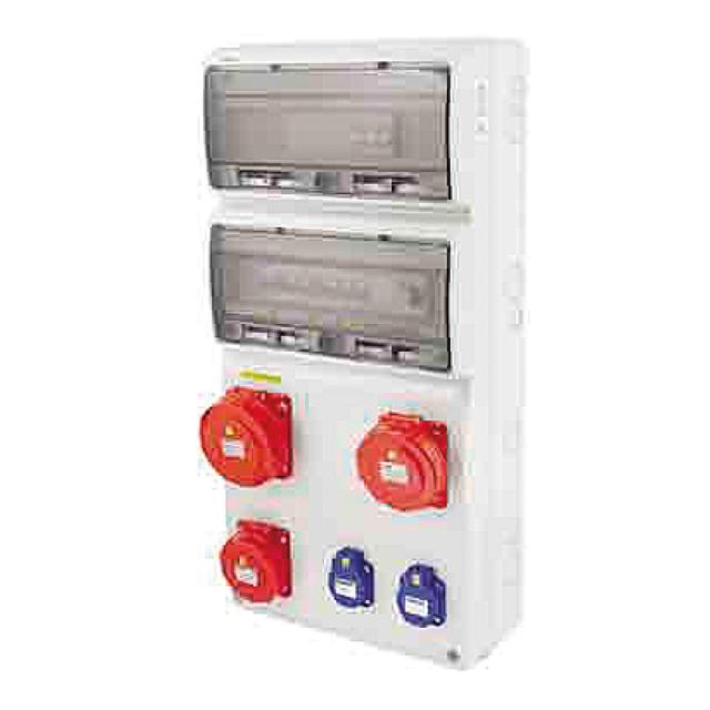 RS2/32 mod 2x2P+Z, 3P+N+Z 16A, 2x3P+N+Z+32A