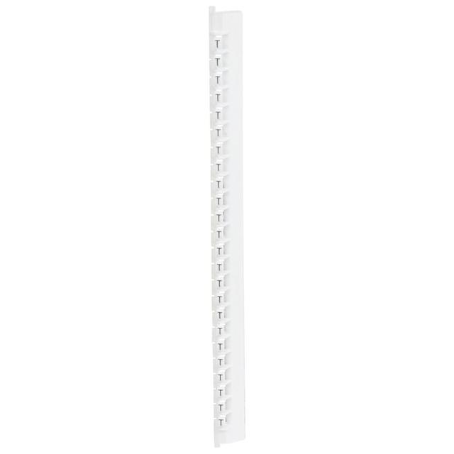 Oznacznik 'Memocab' Białe Litery T (x240) 037845 LEGRAND