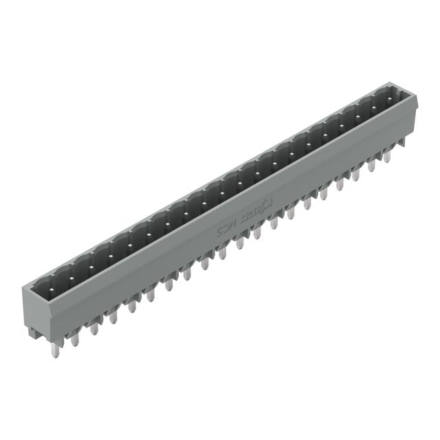 MCS-MIDI Classic wtyk 20-bieg. szary raster 5 mm /50szt./ WAGO