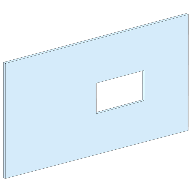 Rozdzielnice PrismaSet, płyta czołowa INS INV 400 630 pionowo