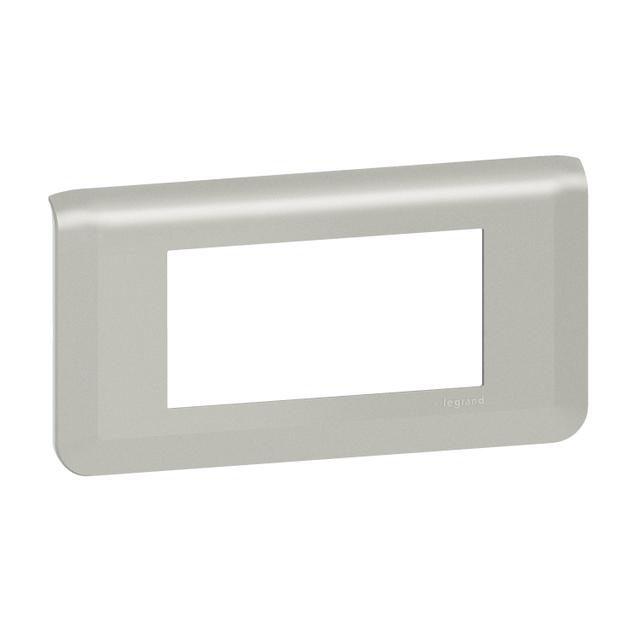 Mosaic - Ramka 4 Modułowa - Aluminium 079314L LEGRAND