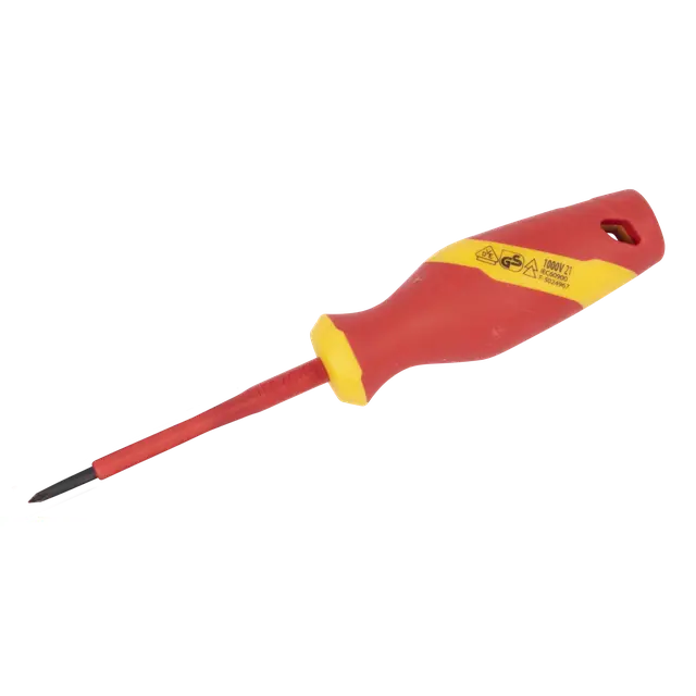 Wkrętak izolowany krzyżakowy PH0x75mm 1000V Cr-V MN-10-580 RAWLPLUG