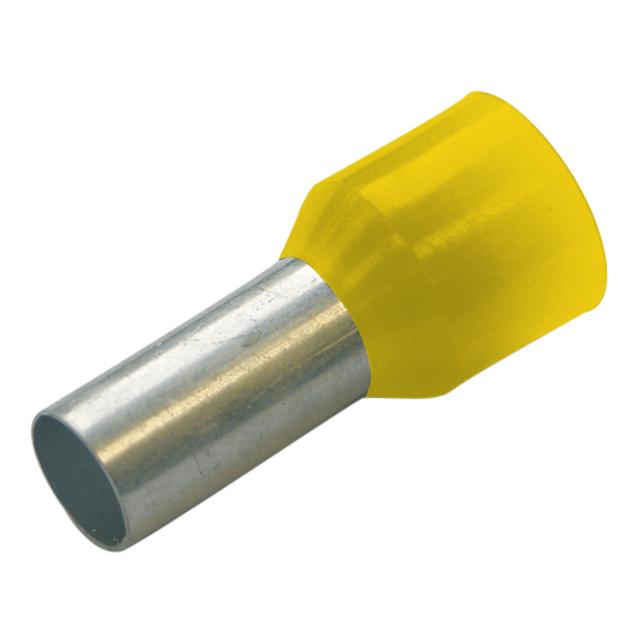 HTI  - 25/22 końc. tulejkowa  izol. żółte*