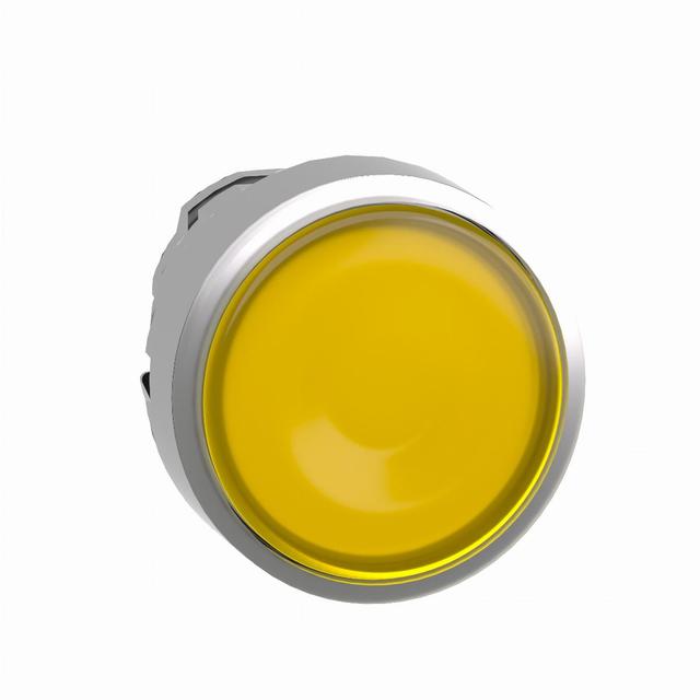 Napęd podświetlany przycisk LED żółty ZB4BW383 Schneider