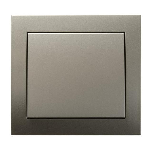 KIER Łącznik pojedynczy jednobiegunowy kolor satyna light ŁP-1W/45 OSPEL
