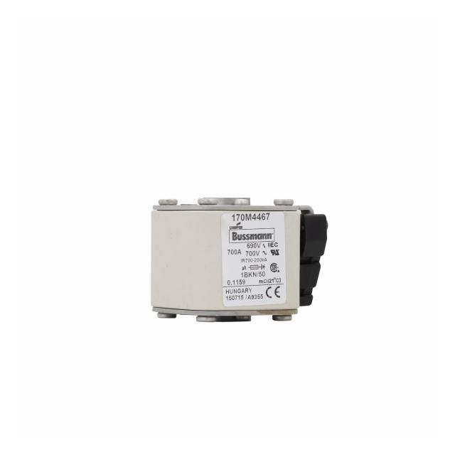 FUSE 700A 690V 1BKN/50 AR UC Wkładka szybka 700A AC 690V rozmiar 1 53x69x51 mm aR IEC UL, 170M4467 E